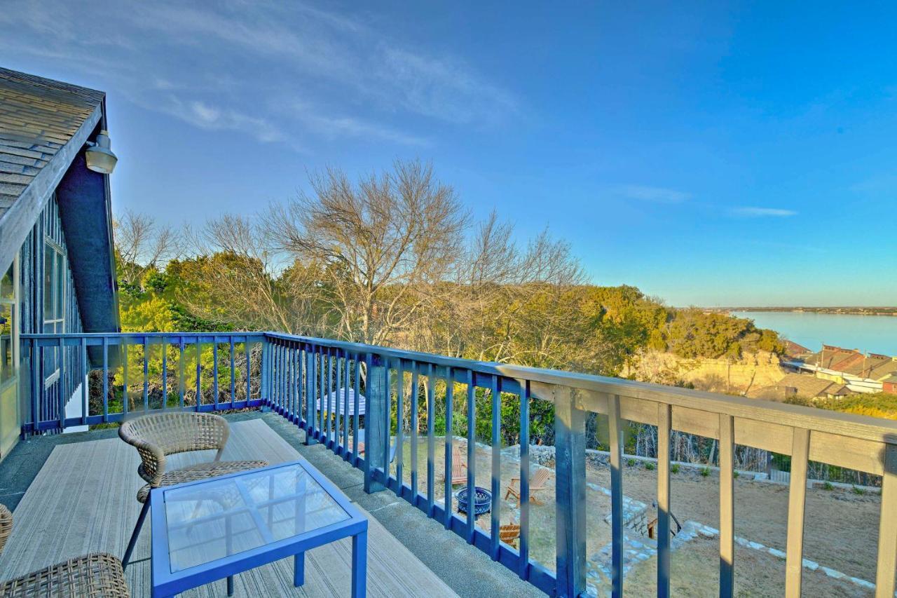 Chic Lakefront Granbury Getaway With Private Dock! Eksteriør billede